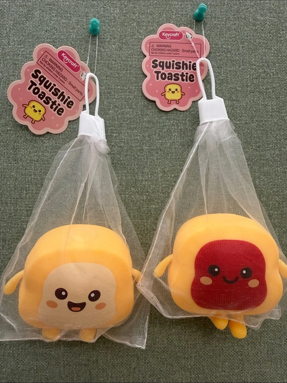 Squishy Toastie Set - Yellow & Cream (squishy’s)